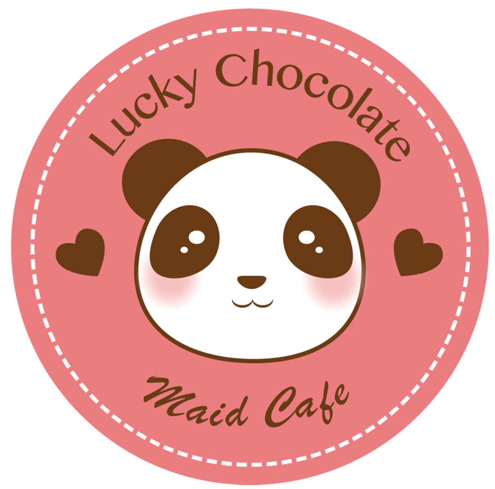 Lucky Chocolate Maid Café Logo